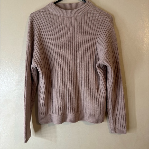 LA Hearts Muted Pink Keyhole Sweater size Small - Picture 2 of 4